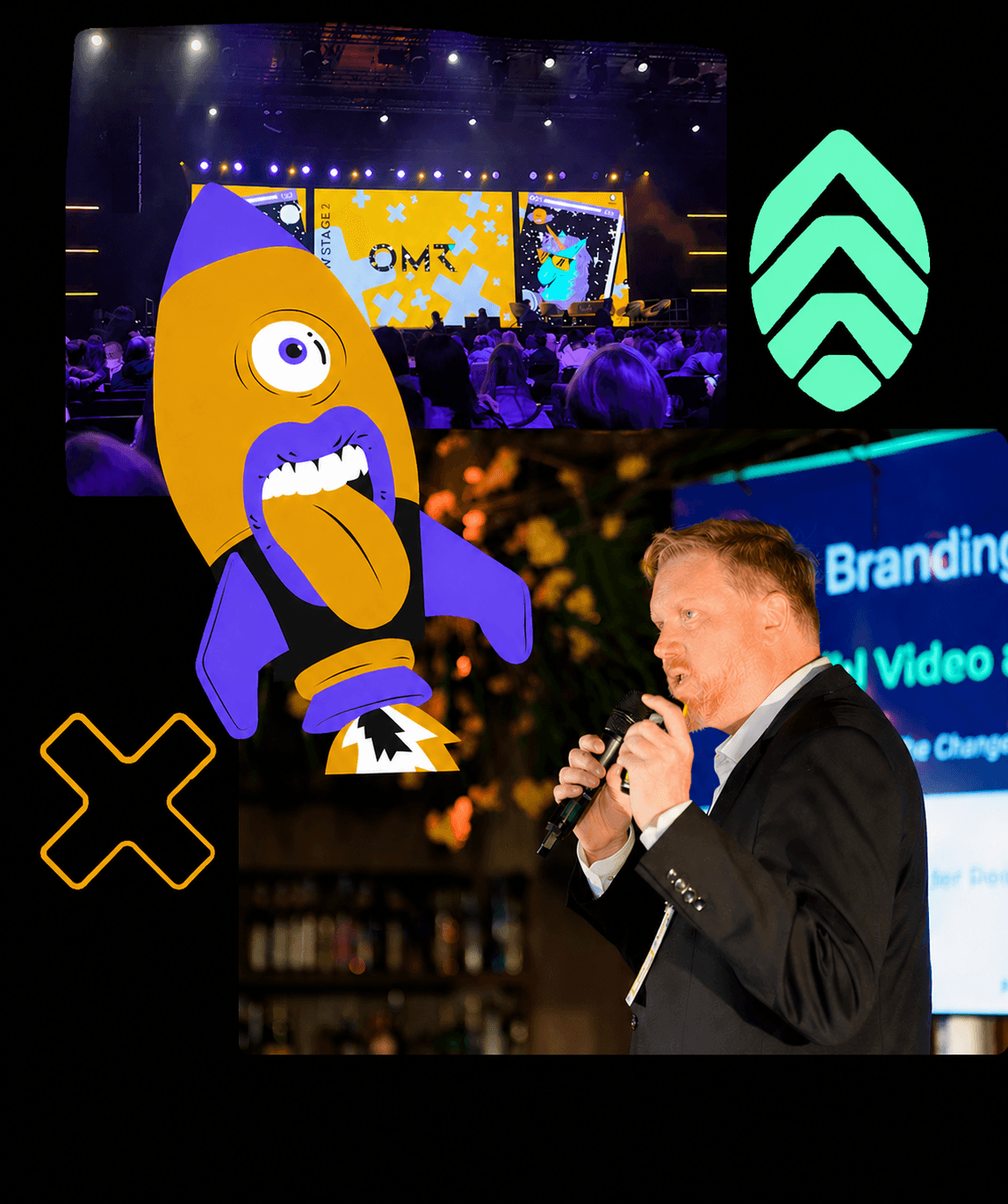 Pineroll at OMR Festival - speaking, networking & TikTok growth